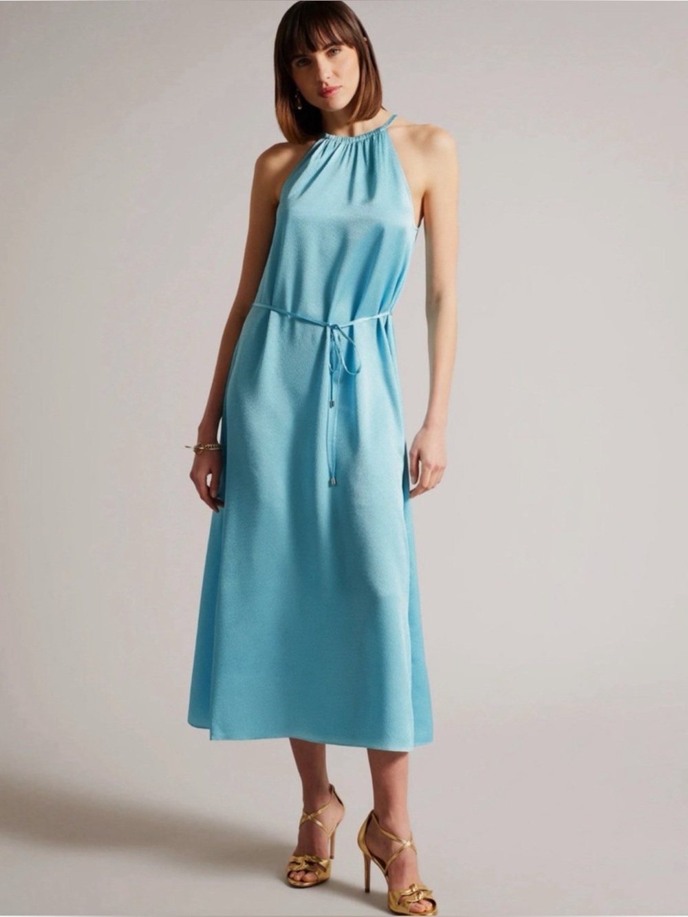 Ted Baker London Roxieyy Halter Midi Dress